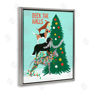 Jilly Jack Designs | Deck The Halls Stacked Dogs