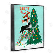 Jilly Jack Designs | Deck The Halls Stacked Dogs