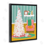 Jilly Jack Designs | Pink Cozy Christmas Tree Interior