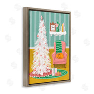 Jilly Jack Designs | Pink Cozy Christmas Tree Interior