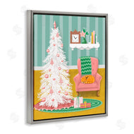 Jilly Jack Designs | Pink Cozy Christmas Tree Interior