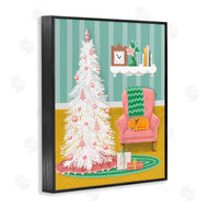 Jilly Jack Designs | Pink Cozy Christmas Tree Interior