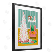 Jilly Jack Designs | Pink Cozy Christmas Tree Interior