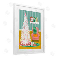 Jilly Jack Designs | Pink Cozy Christmas Tree Interior