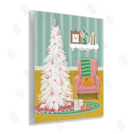 Jilly Jack Designs | Pink Cozy Christmas Tree Interior