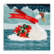 Jilly Jack Designs | Christmas Magic Enchanted Swan