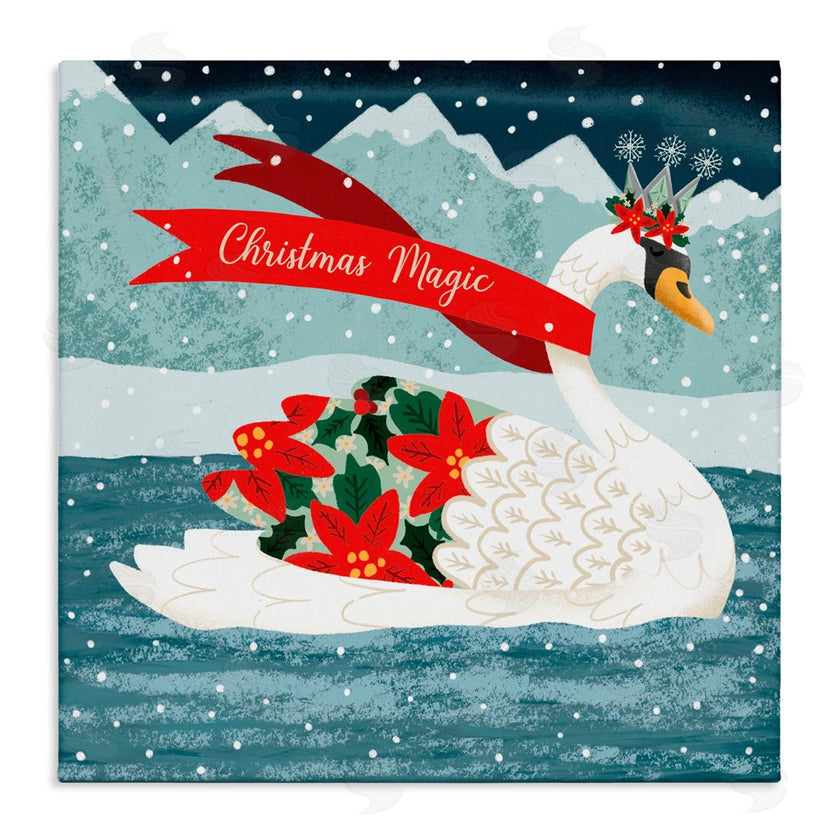 Jilly Jack Designs | Christmas Magic Enchanted Swan