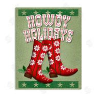 Jilly Jack Designs | Howdy Holidays Cowboy Boots