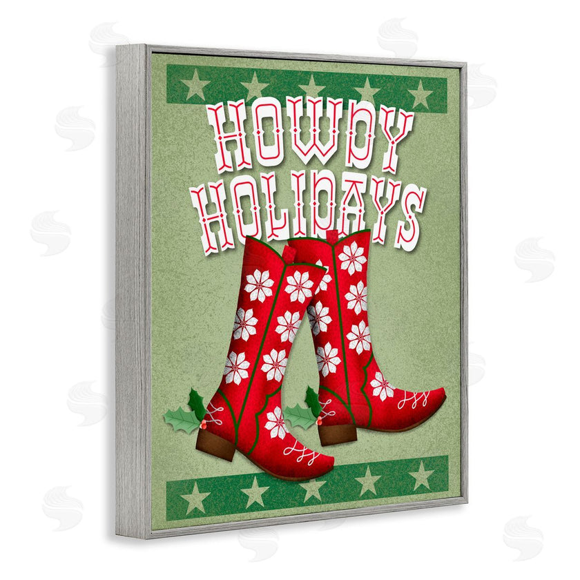 Jilly Jack Designs | Howdy Holidays Cowboy Boots