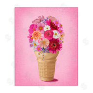 Jilly Jack Designs | Waffle Cone Flower Bouquet