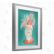 Jilly Jack Designs | Vintage Lady with Boho Flowers