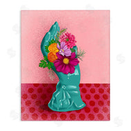 Jilly Jack Designs | Vintage Hand Floral Sculpture