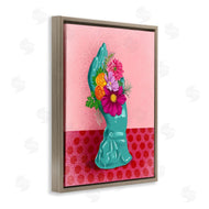 Jilly Jack Designs | Vintage Hand Floral Sculpture