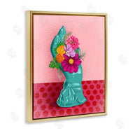 Jilly Jack Designs | Vintage Hand Floral Sculpture