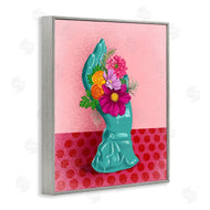 Jilly Jack Designs | Vintage Hand Floral Sculpture