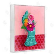 Jilly Jack Designs | Vintage Hand Floral Sculpture