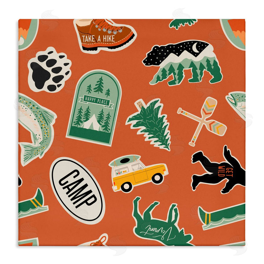 Jilly Jack Designs | Outdoorsy Nature Sticker Shapes