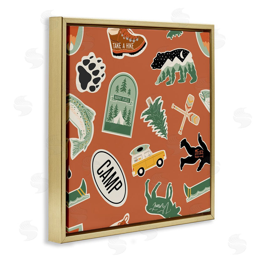 Jilly Jack Designs | Outdoorsy Nature Sticker Shapes