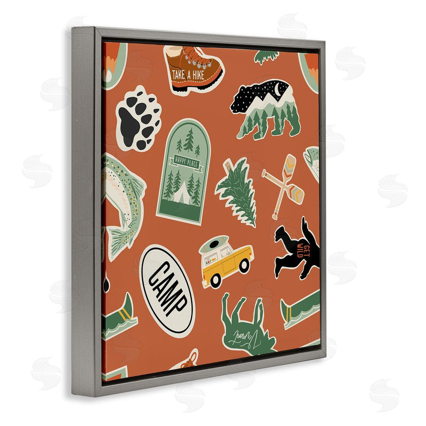Jilly Jack Designs | Outdoorsy Nature Sticker Shapes