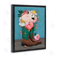 Jilly Jack Designs | Western Boots & Peonies