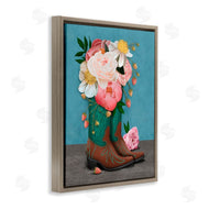 Jilly Jack Designs | Western Boots & Peonies