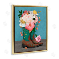 Jilly Jack Designs | Western Boots & Peonies
