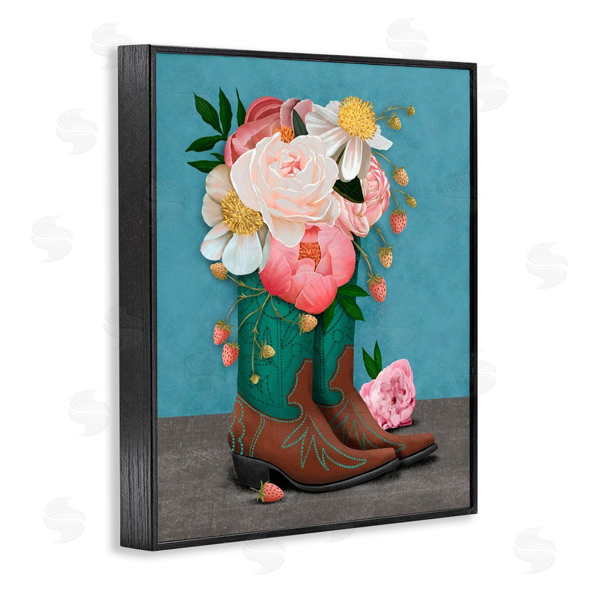 Jilly Jack Designs | Western Boots & Peonies