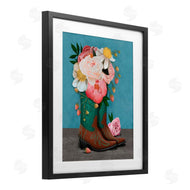 Jilly Jack Designs | Western Boots & Peonies