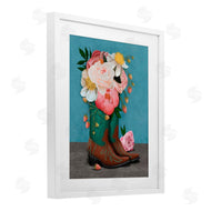 Jilly Jack Designs | Western Boots & Peonies