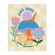 Jilly Jack Designs | Slow Down Snail & Mushroom