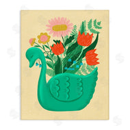 Jilly Jack Designs | Spring Swan Flower Bouquet