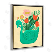 Jilly Jack Designs | Spring Swan Flower Bouquet
