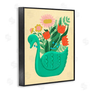Jilly Jack Designs | Spring Swan Flower Bouquet