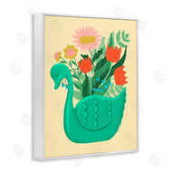 Jilly Jack Designs | Spring Swan Flower Bouquet