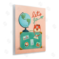 Jilly Jack Designs | Let's Go Travel Suitcase