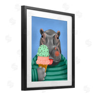 Jilly Jack Designs | Hippo And Ice Cream Cone