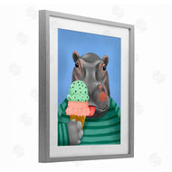 Jilly Jack Designs | Hippo And Ice Cream Cone