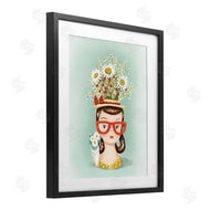 Jilly Jack Designs | Vintage Planter Girl with Daisies