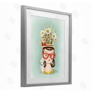 Jilly Jack Designs | Vintage Planter Girl with Daisies