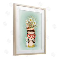Jilly Jack Designs | Vintage Planter Girl with Daisies