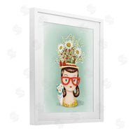 Jilly Jack Designs | Vintage Planter Girl with Daisies