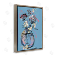 Susan Lugar | Abstract Snowberries Vase