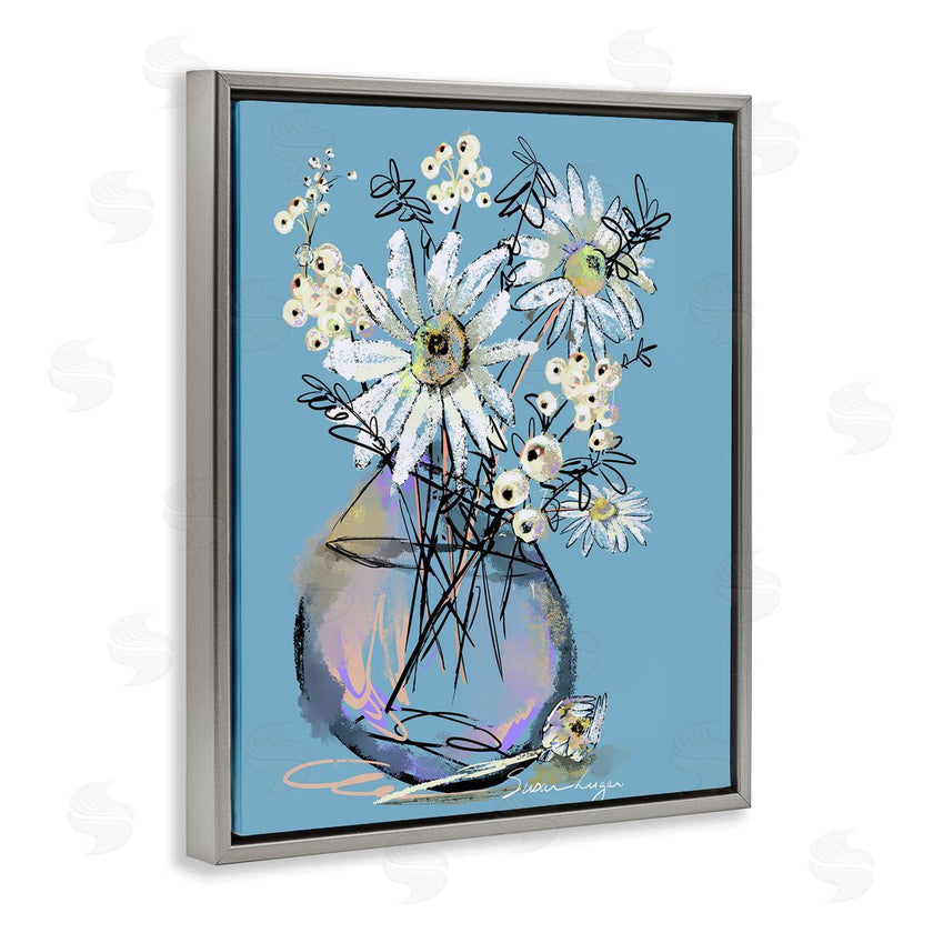 Susan Lugar | Snow Berries And Daisies