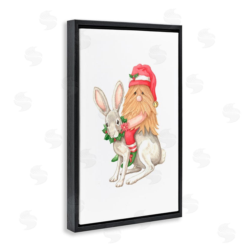 Nancy Overton | Santa's Elf Riding Rabbit
