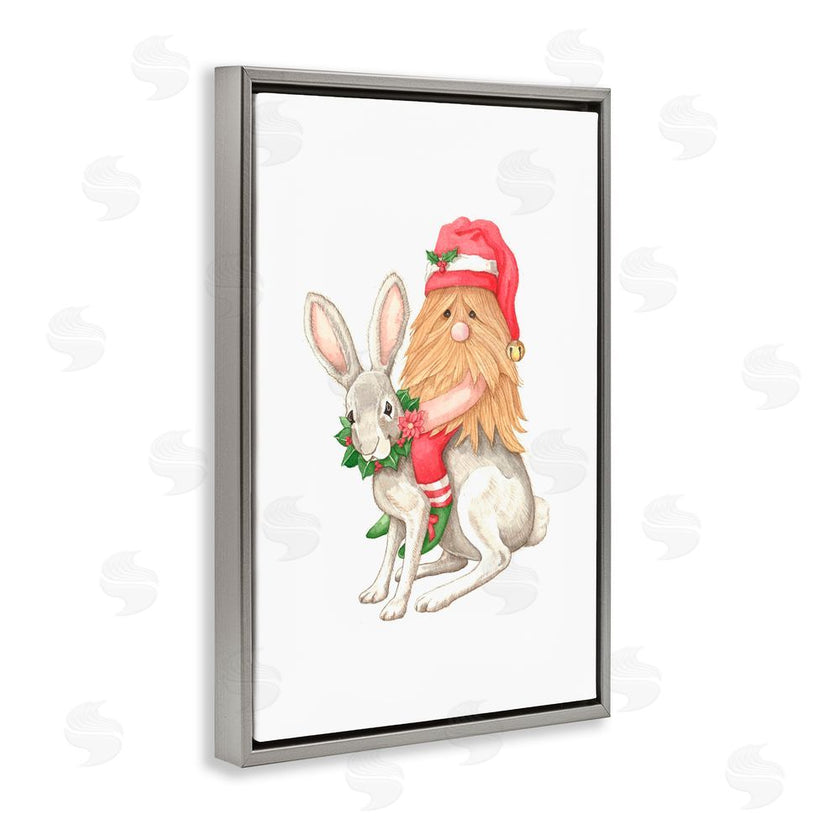 Nancy Overton | Santa's Elf Riding Rabbit