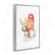 Nancy Overton | Santa's Elf Riding Rabbit