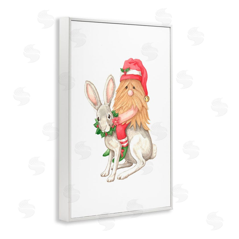 Nancy Overton | Santa's Elf Riding Rabbit