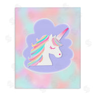 Pooja Dave | Unicorn Face Pastel Cloud
