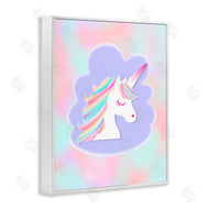 Pooja Dave | Unicorn Face Pastel Cloud