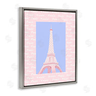 Pooja Dave | Paris Pastel Eiffel Tower